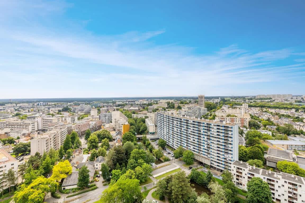 Bellevue, Appartement T2, Terrasse & Parking Rennes Exteriér fotografie